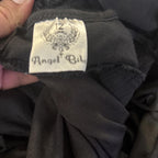 Angel Biba Black Maxi Dress Size 12 Crochet Detail #MaxiDress #AngelBiba #WomensFashion - Come Sell Nearly Anything