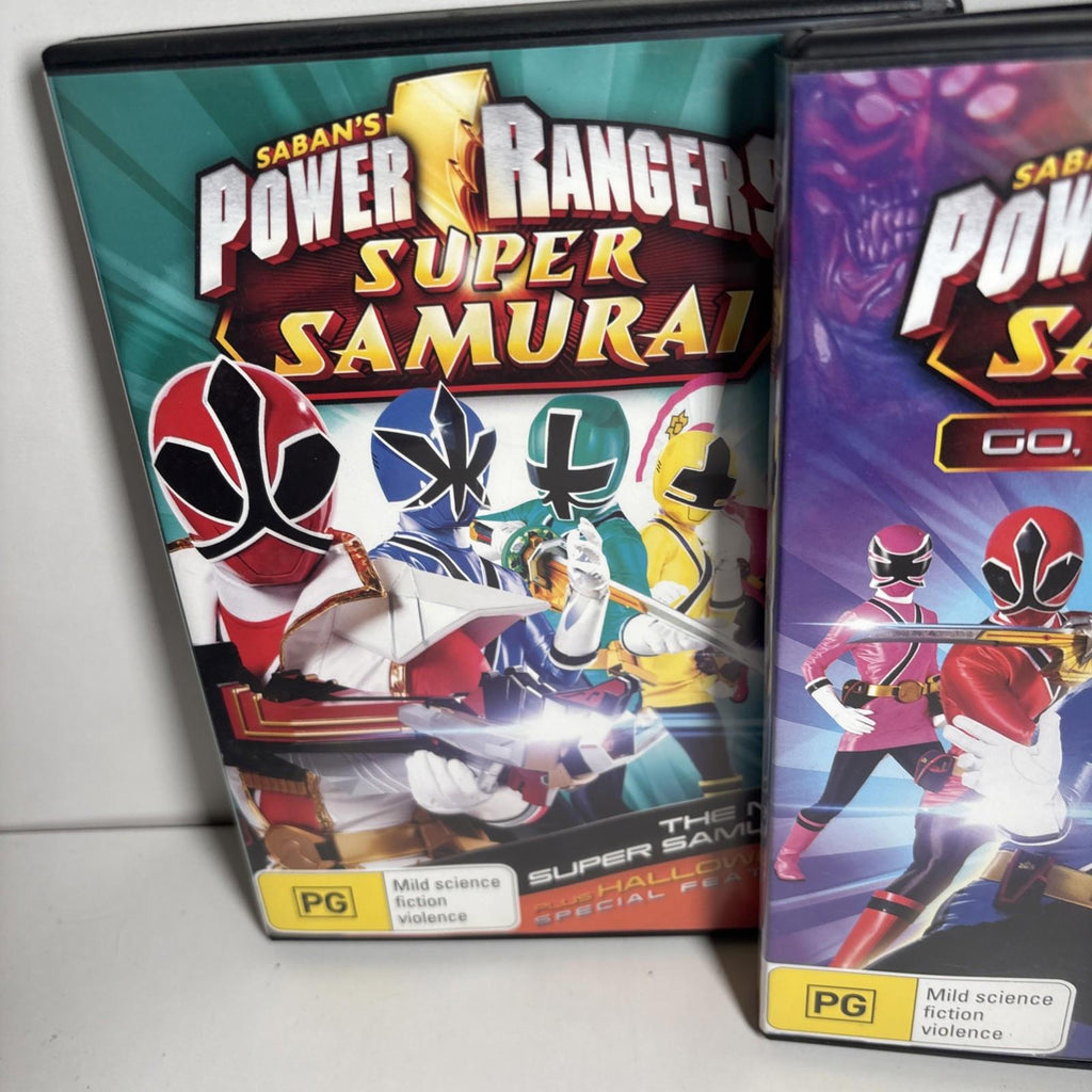 Power Rangers + Halloween  Special (DVD, 2012) Go Go Samurai 2 Movie Lot - Come Sell Nearly Anything