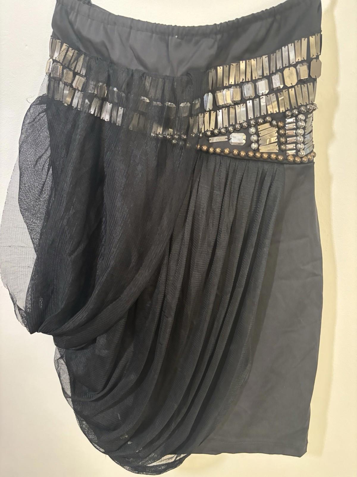 New Century Women's Strapless Black Dress Size 10 Elegant Evening Wear - Come Sell Nearly Anything