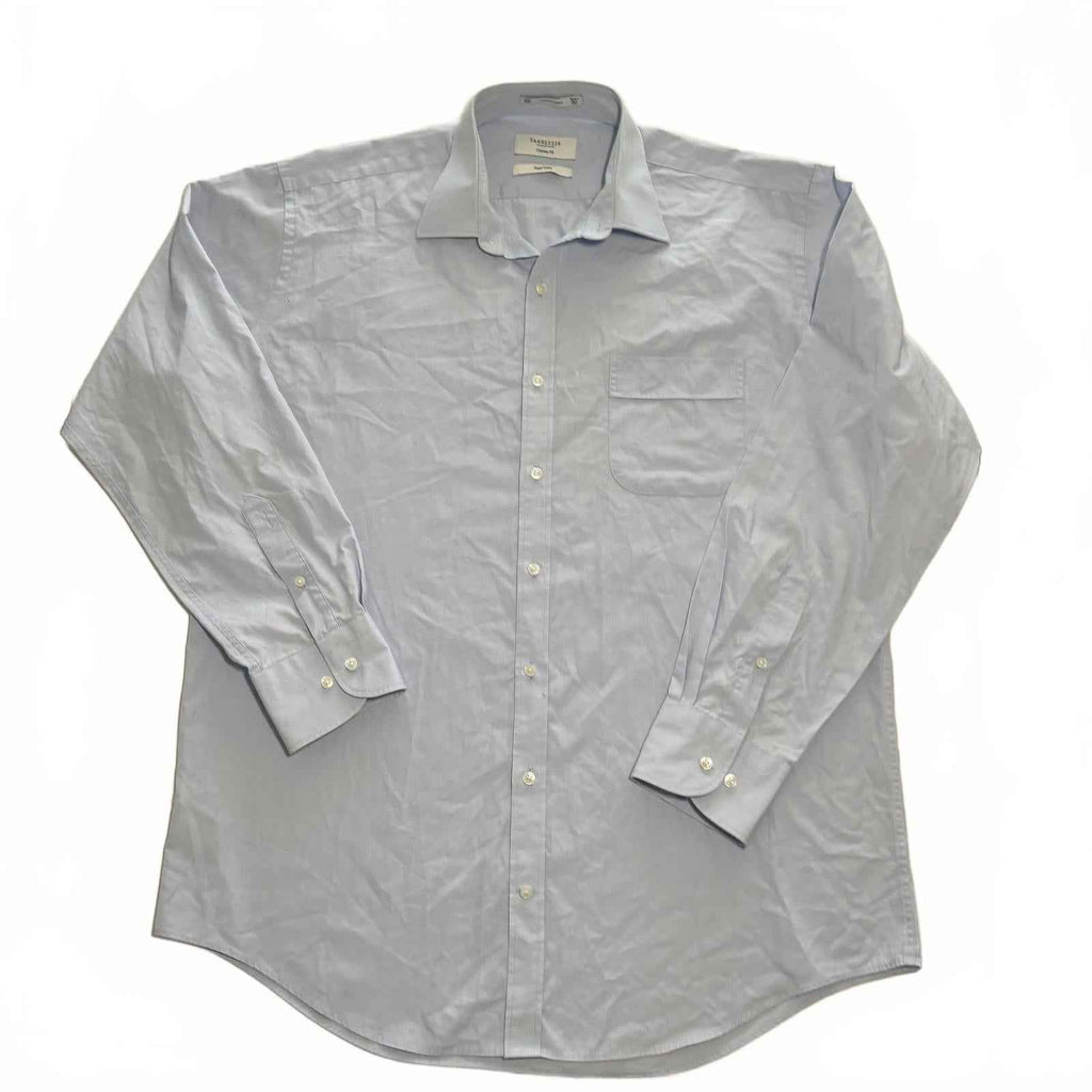 Van Heusen Classic Fit Men's Dress Shirt Size 42 Light Blue
