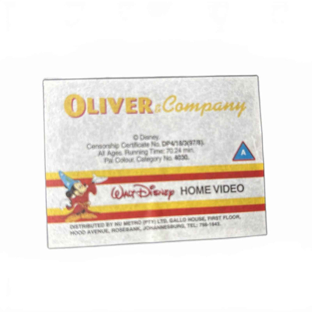 Walt Disney : Oliver and Company  (VHS 1997)