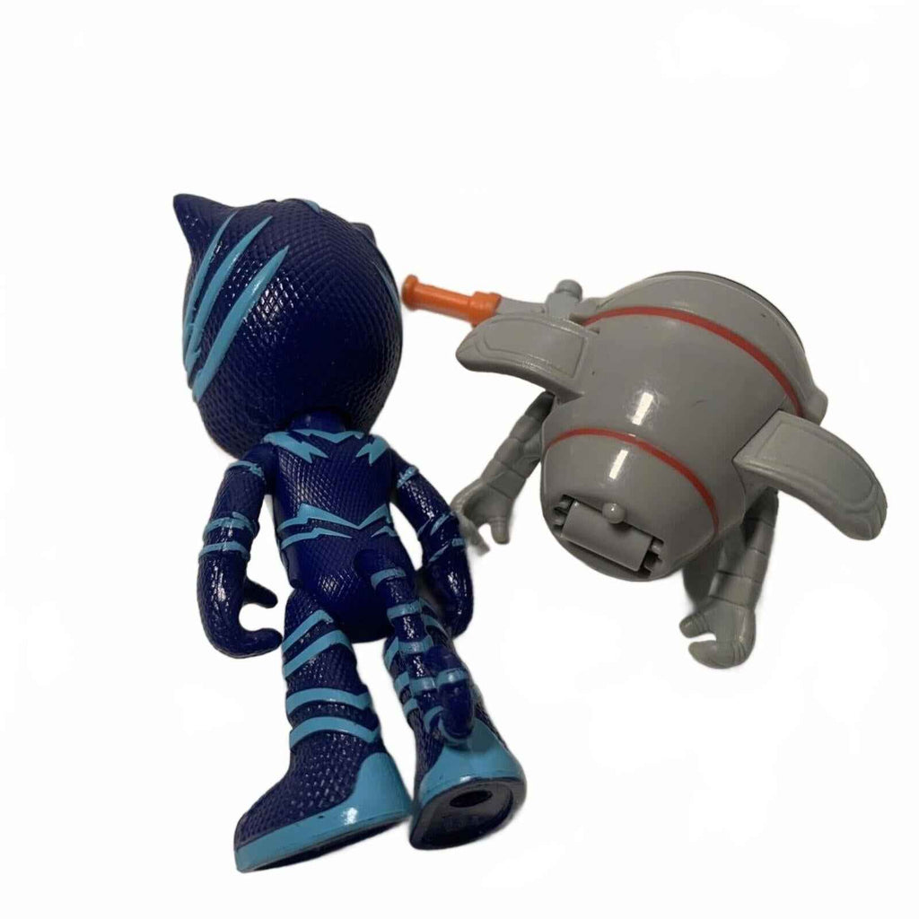 PJ Masks Cat Boy & Robot With Accessories Figure