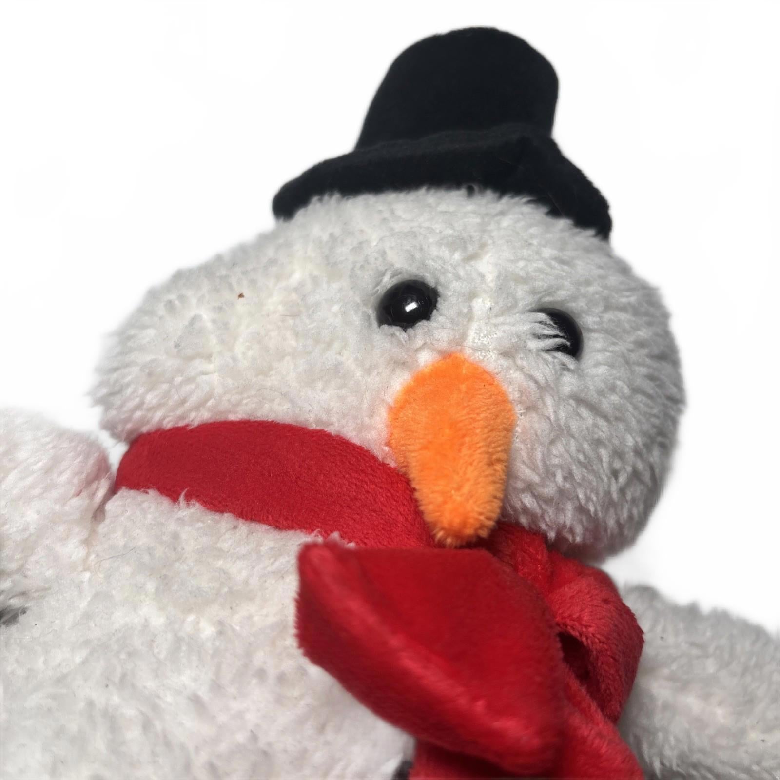 Make My Bear Australia Plush Cushy Critter Snowman (build A Bear Type)