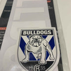 Canterbury Bulldogs BIG Car Window Decal Vinyl Sticker LETTERING Mancave Gifts.