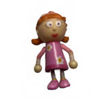 Tallulah Doll Figure Pink Dress Tickety Toc Posable Figure 2.5” Tall