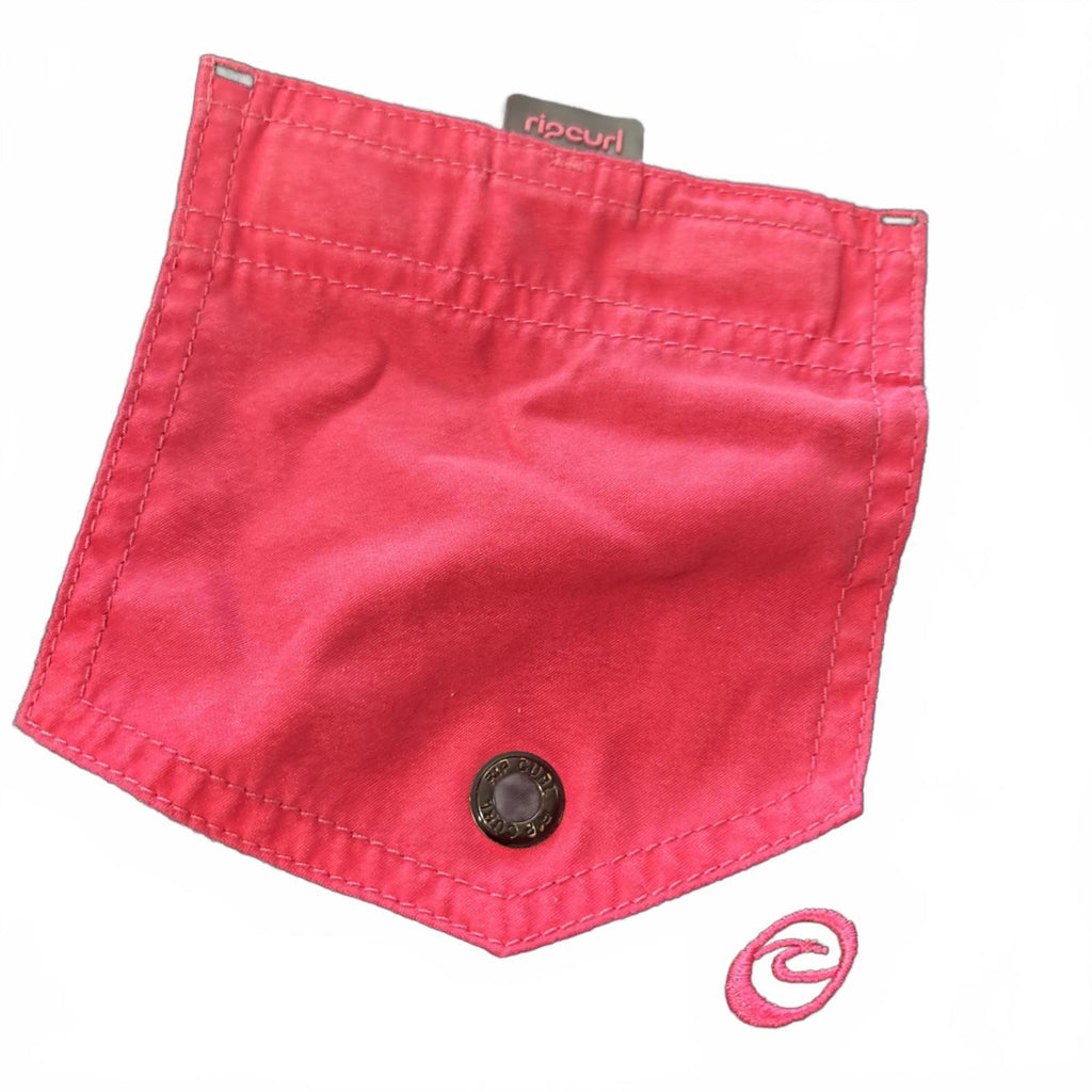Ripcurl Shorts Women 14 Black (Pink Stitching) Low Rise Board shorts