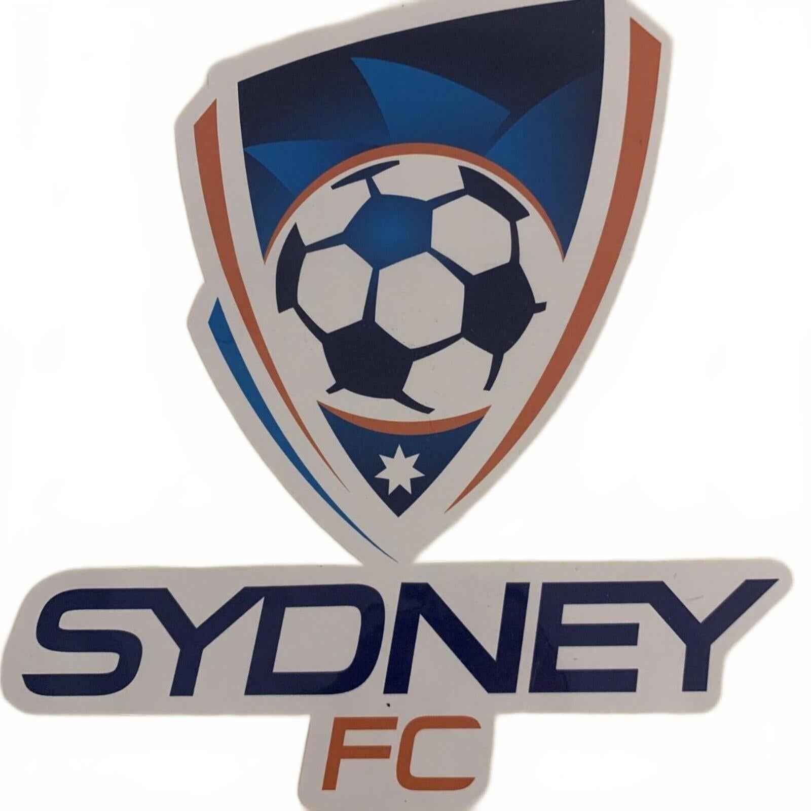 A-League Sydney FC Mega Supersized Logo Decal Sticker. 25cm