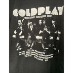 Vintage Coldplay Australia Tour T-Shirt 2011 Mylo Xyloto Small - Come Sell Nearly Anything