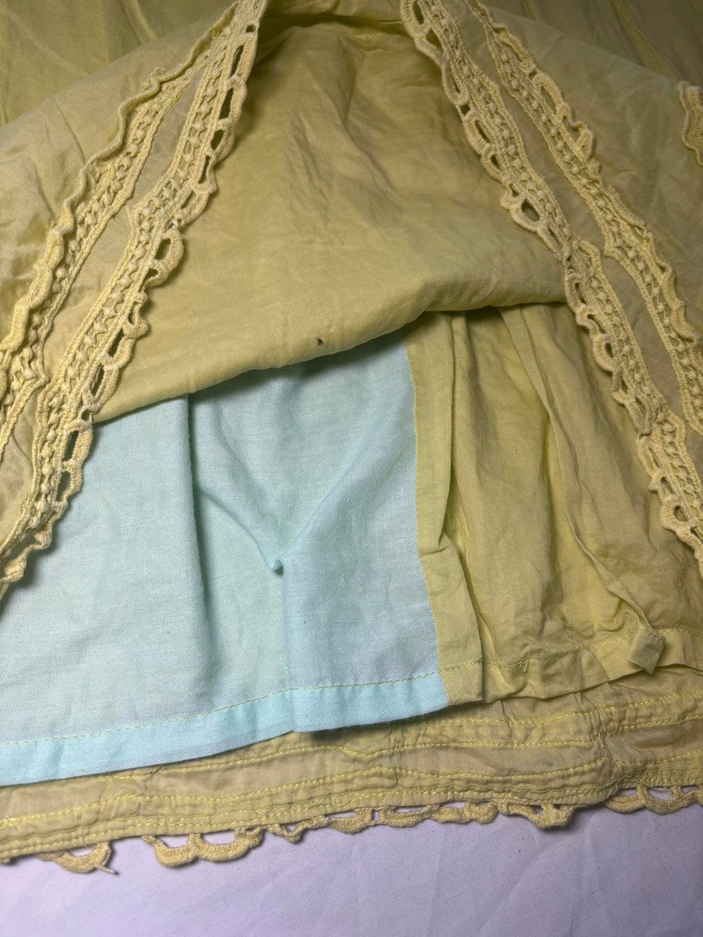 Katherine Women's Maternity Dress Size 14 Yellow Cotton - Come Sell Nearly Anything