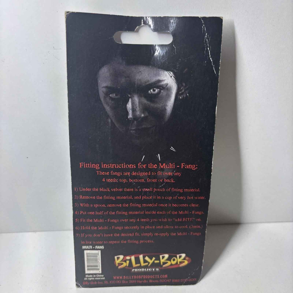 Dracula Vampire Fangs Multi-Bite Fang Halloween Costume Fake Teeth