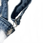 SHEIN Women's Denim Overalls Dress OXL Vintage Y2K Style