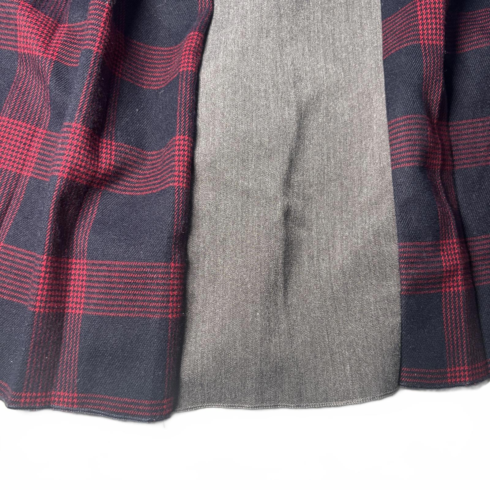 Plaid Vintage Style Women's Skirt Size S Midsummer Y2K Retro