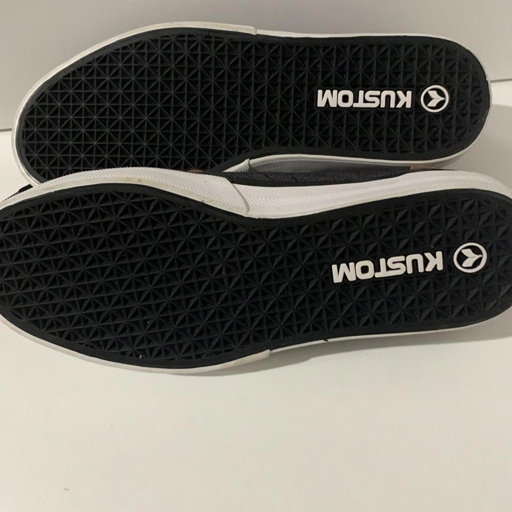 KUSTOM Remark 2 Slate Black/Tan Men's Casual Shoes - Size US 7.5. - Come Sell Nearly Anything