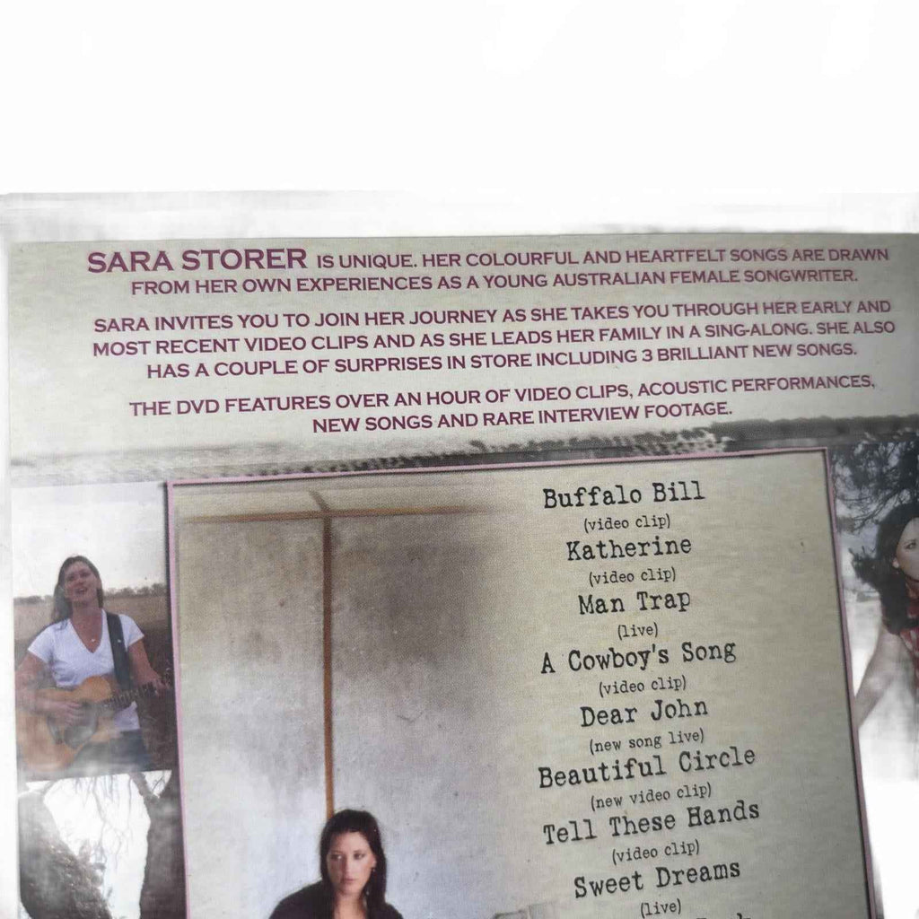 SARA STORER - STORIES TO TELL  ( DVD , ALL REGION )