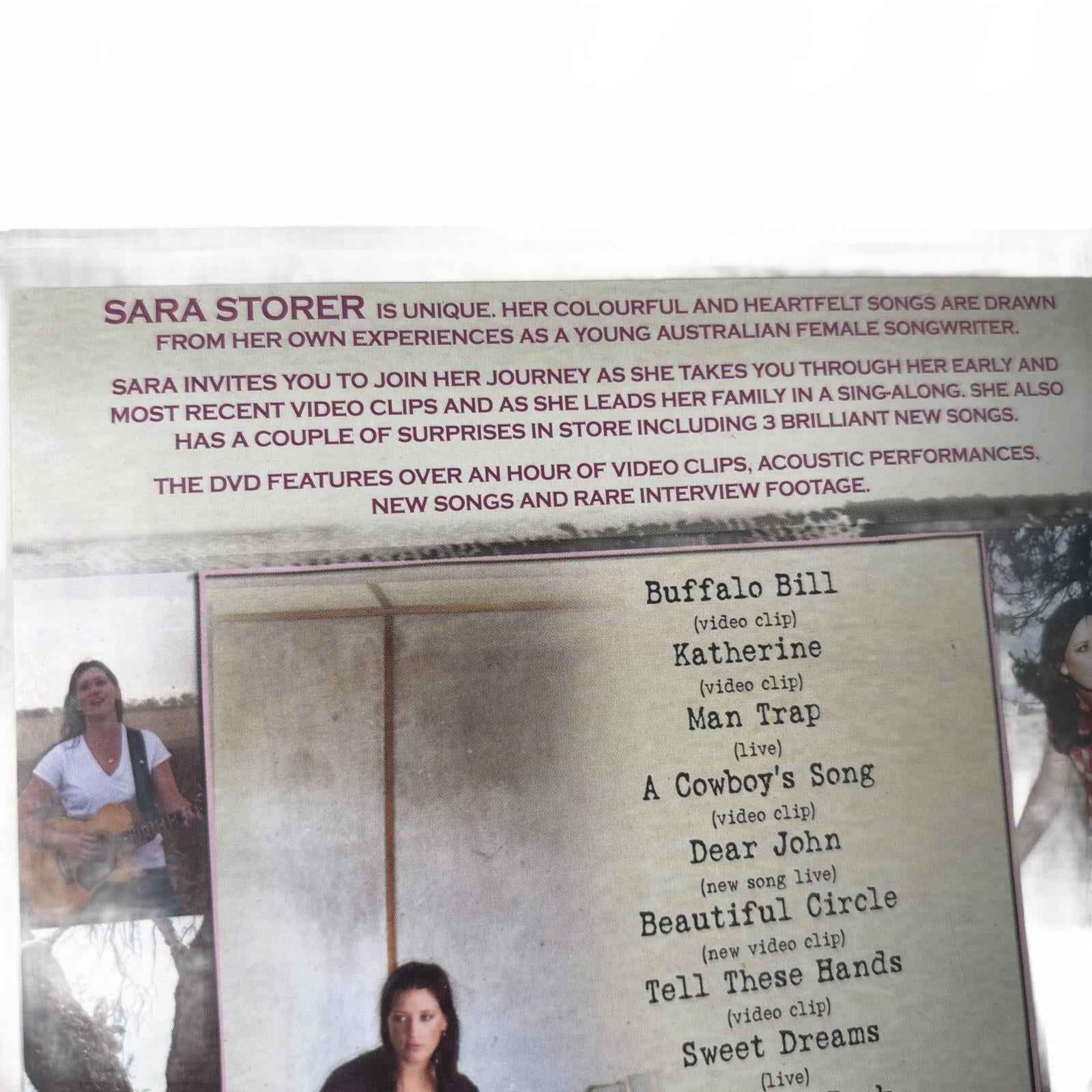 SARA STORER - STORIES TO TELL  ( DVD , ALL REGION )