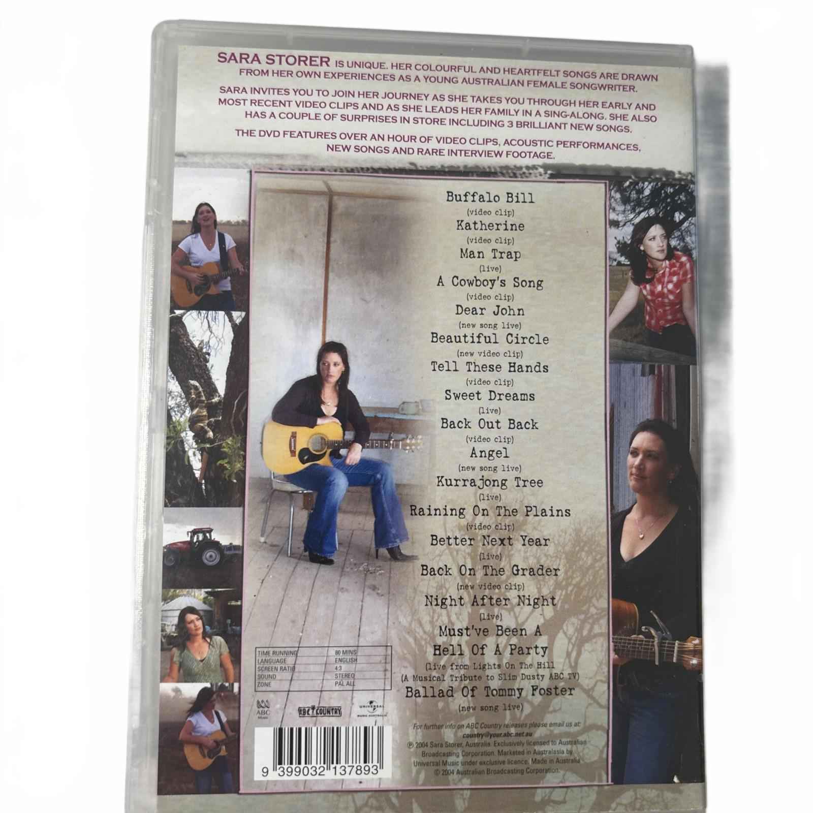 SARA STORER - STORIES TO TELL  ( DVD , ALL REGION )