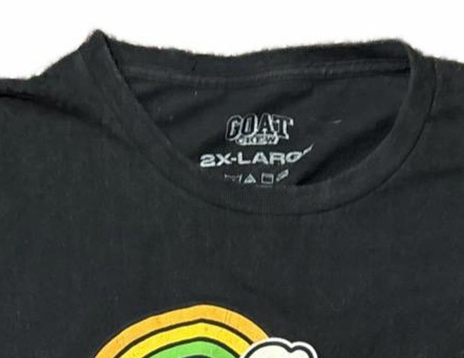 Goat Crew 2XL Peace on Earth Graphic T-Shirt Vintage Style - Come Sell Nearly Anything