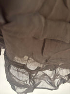 White Label Noba Black Ruffle Viscose Dress Size 2 RRP $269.95 - Come Sell Nearly Anything