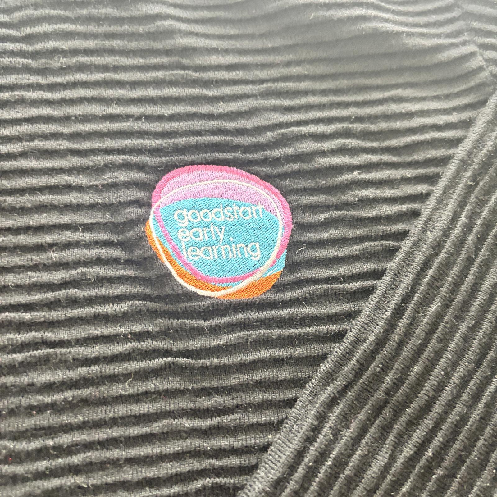 Good start Daycare  Cardigan Size 22 Black costume or replacement