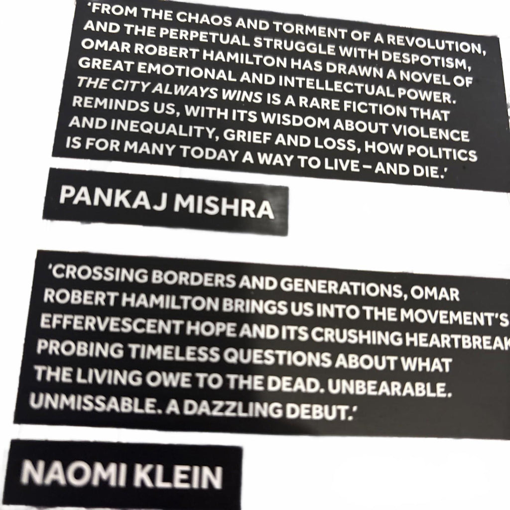 The City Always Wins by Omar Robert Hamilton (Hardcover, 2017) - Come Sell Nearly Anything