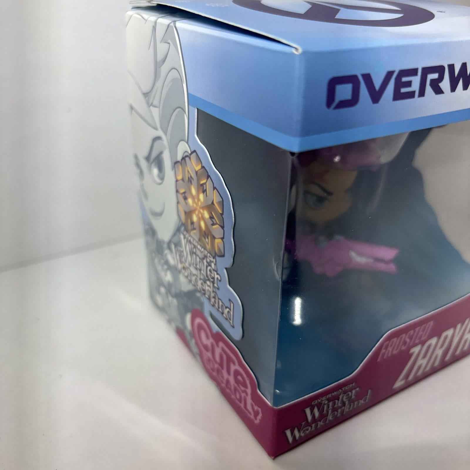 Blizzard Overwatch Zarya Winter Wonderland Frosted Figure Cute But Deadly New