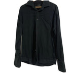 Marcs Shirt Mens M Black Longsleeve Button Up Cotton Black European Fabric - Come Sell Nearly Anything