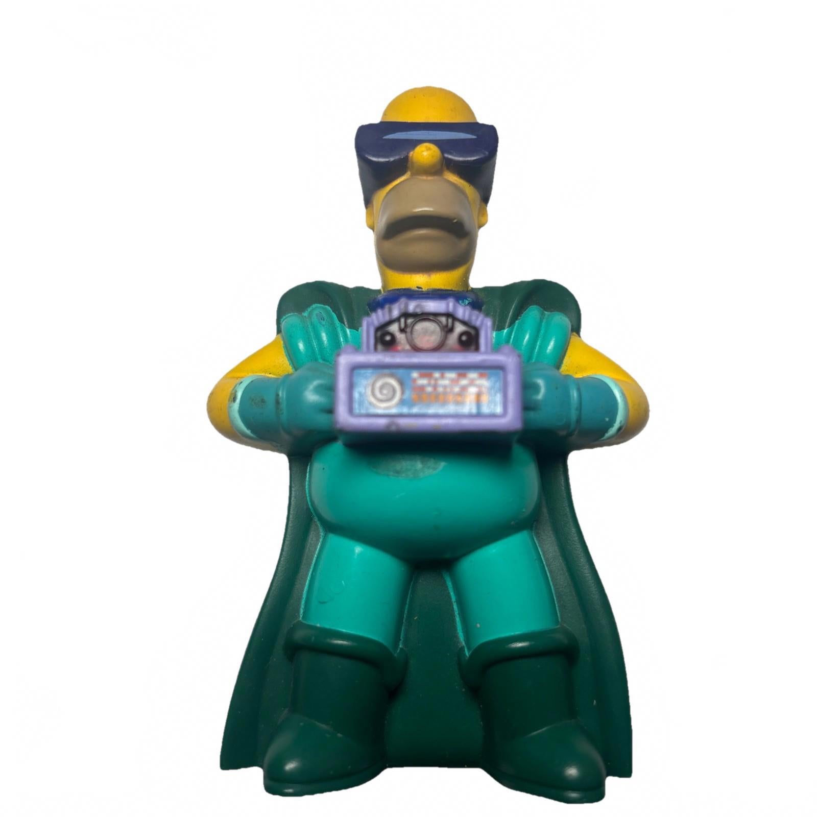 2011 Homer Simpson Treehouse Of Horror Figure Toy Burger King Kids Meal Light Up