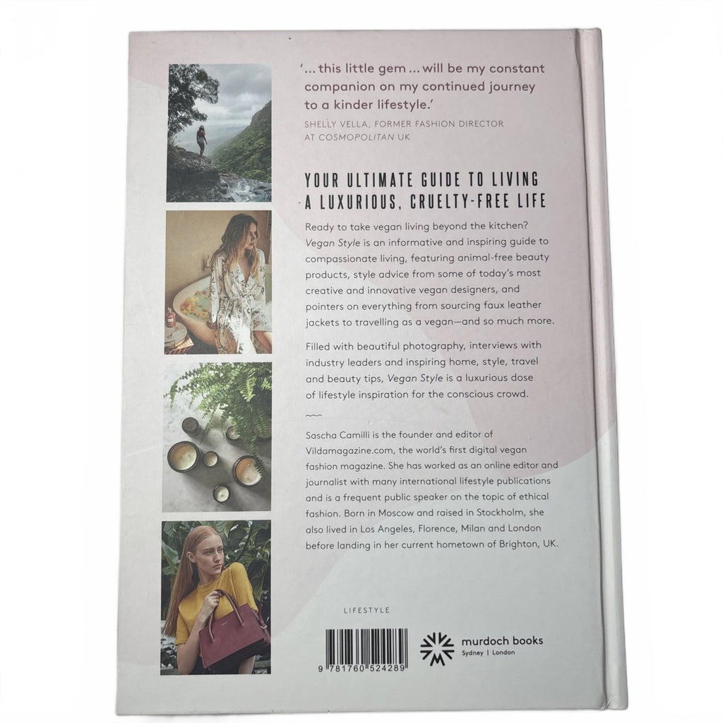 Vegan Style: Your plant-based guide to Fashion Beauty Home Travel - Hardcover - Come Sell Nearly Anything