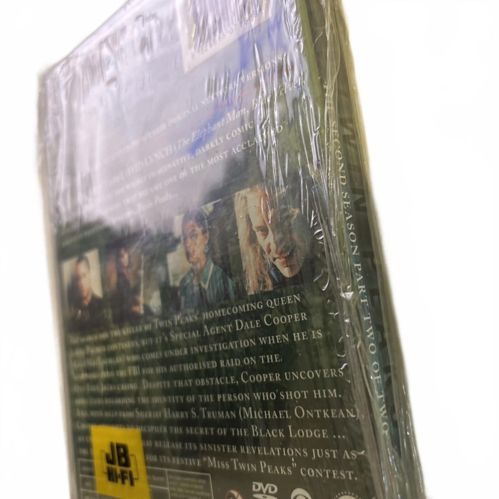DVD Disc - TWIN PEAKS SECOND SEASON PART 2 OF 2 - Region 4 Pal - NEW & SEALED - Come Sell Nearly Anything