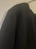 Queenspark Woman Dress Black Gold Buckle 60s Style Size 20 Heavy Lined. - Come Sell Nearly Anything