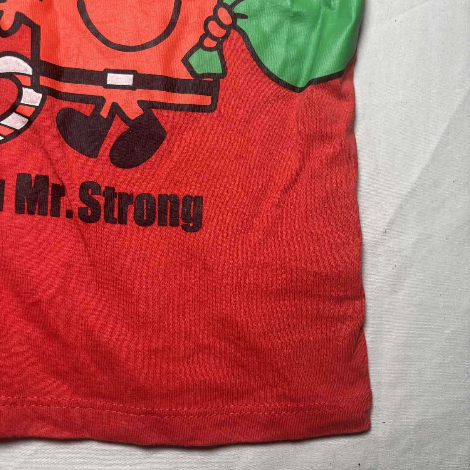 Mr. Men Little Miss Kids Red Christmas T-Shirt Size 3