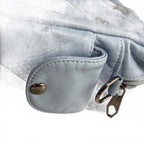 Light Blue Women's Shoulder Bag with Braided Detailing - Come Sell Nearly Anything