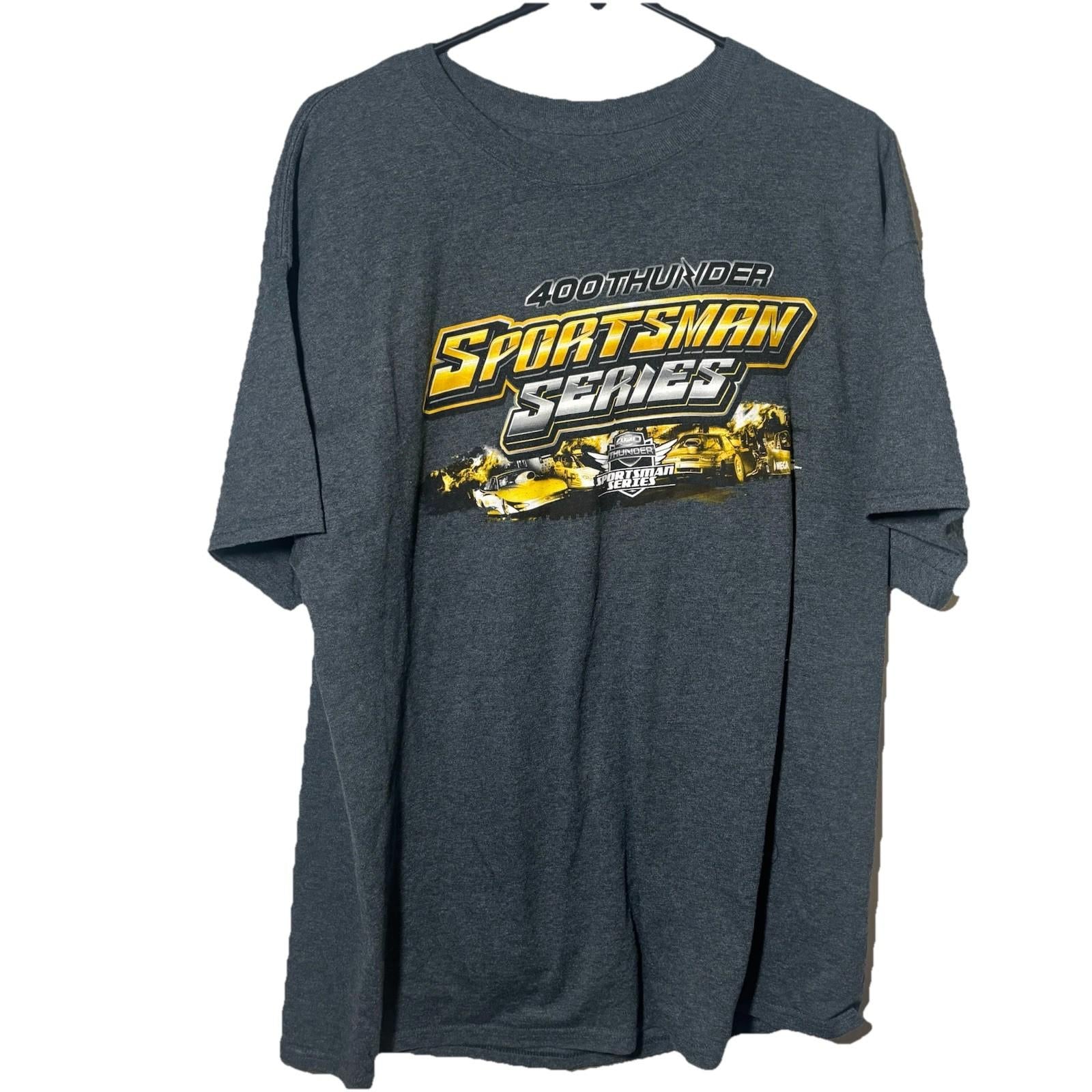 400 Thunder Sportsman Series Racing  Graphic T-Shirt Size XL - Come Sell Nearly Anything