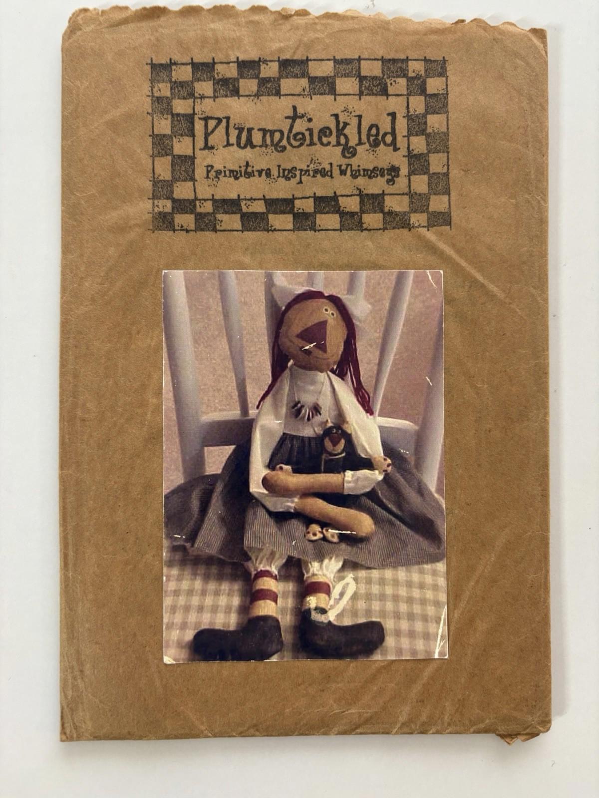 Plumtickled Primitive inspired Patchwork Cottagecore Sew Craft Pattern - Come Sell Nearly Anything