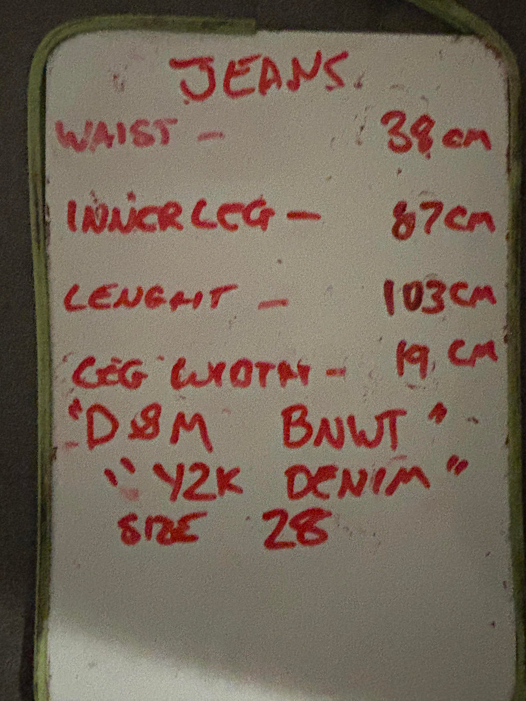 D&M WoMen's Jeans Size 28 Y2K Denim - Come Sell Nearly Anything