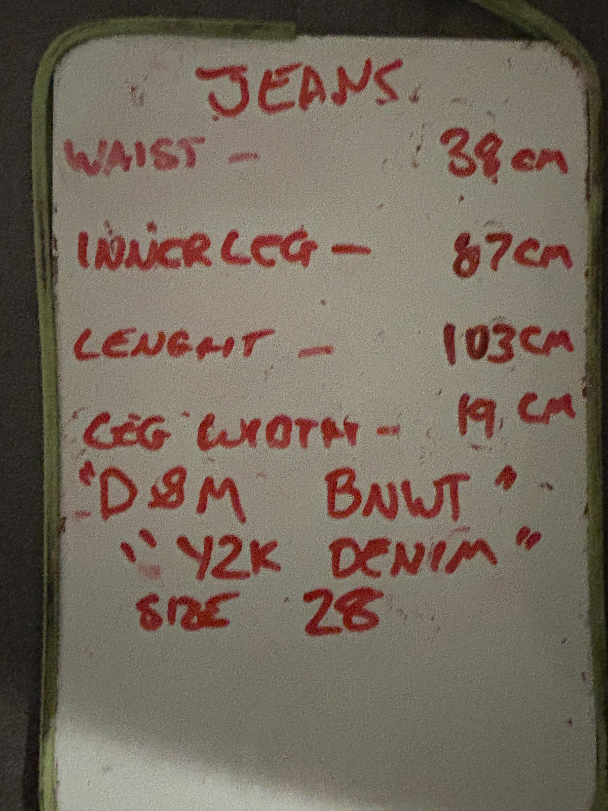 D&M WoMen's Jeans Size 28 Y2K Denim - Come Sell Nearly Anything