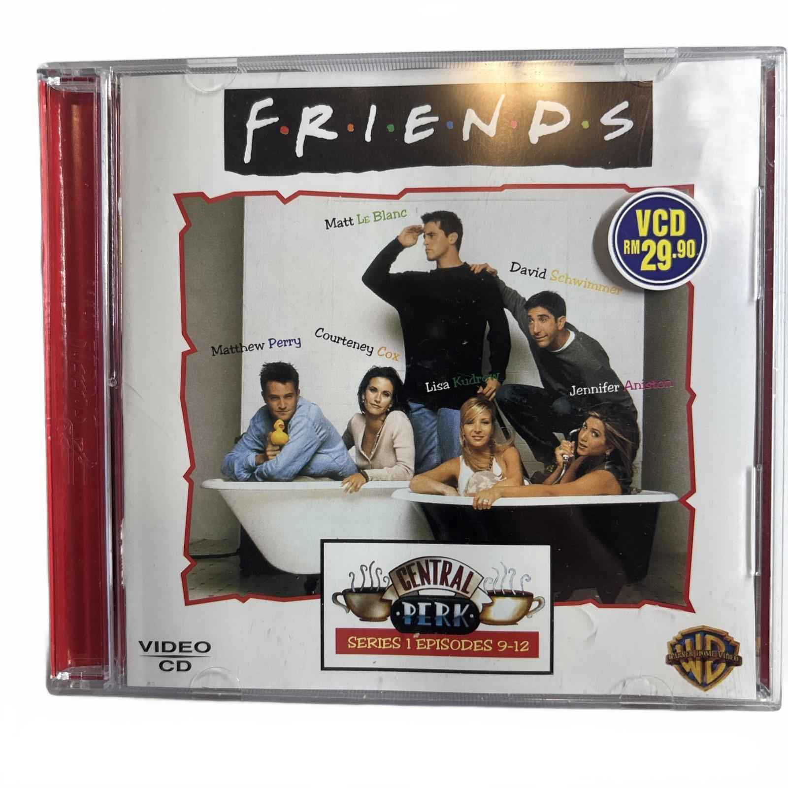Mega Rare 1994 Friends Season 1 Episodes 9-12 Original Video CD VCD Set HTF OOP