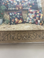 The Chook Shed - Country Life - Patchwork Wall Hanger Sew Stitch Vintage Craft - Come Sell Nearly Anything