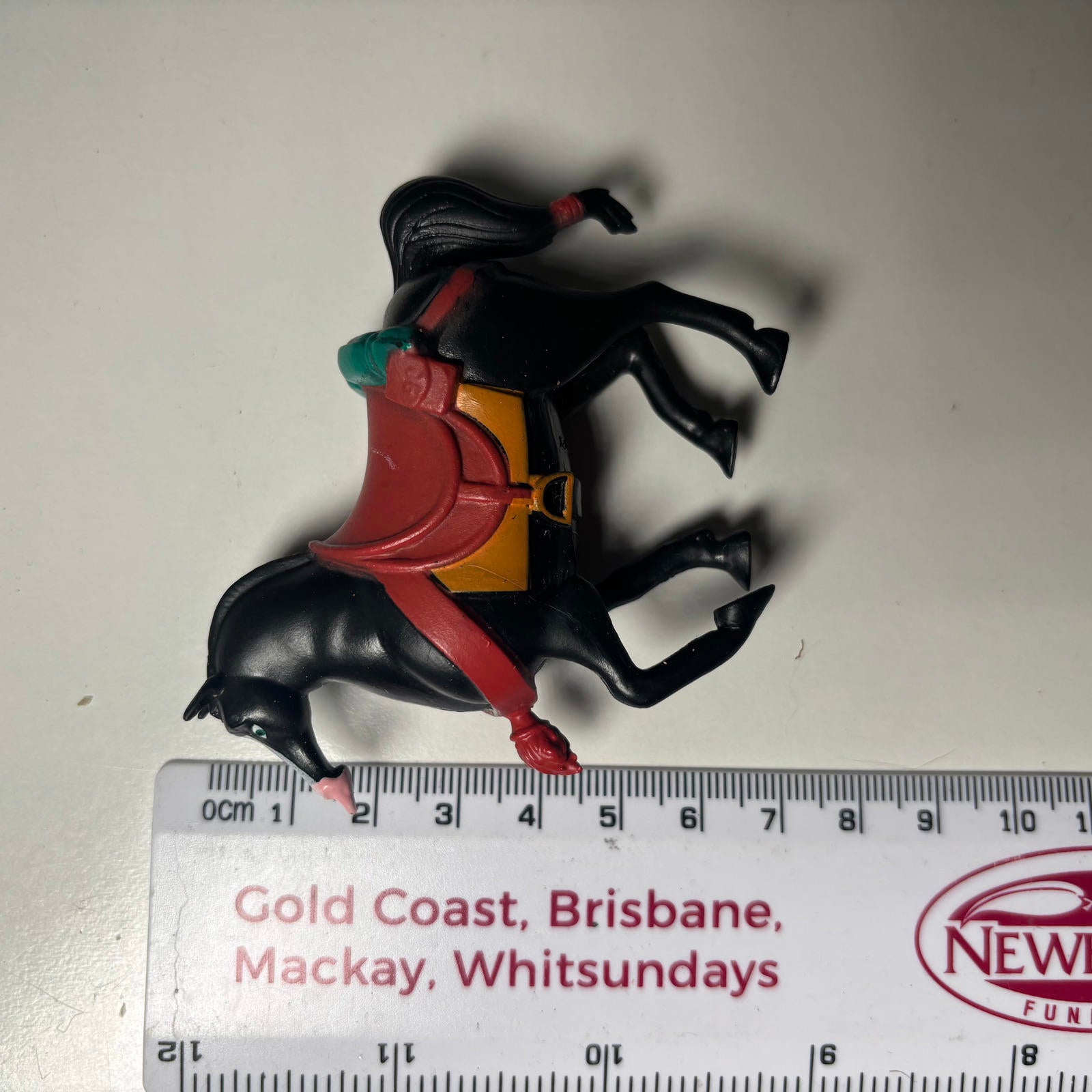 KHAN Disney MULAN Princess Movie HORSE PVC TOY Playset Figure 2 3/4" FIGURINE!