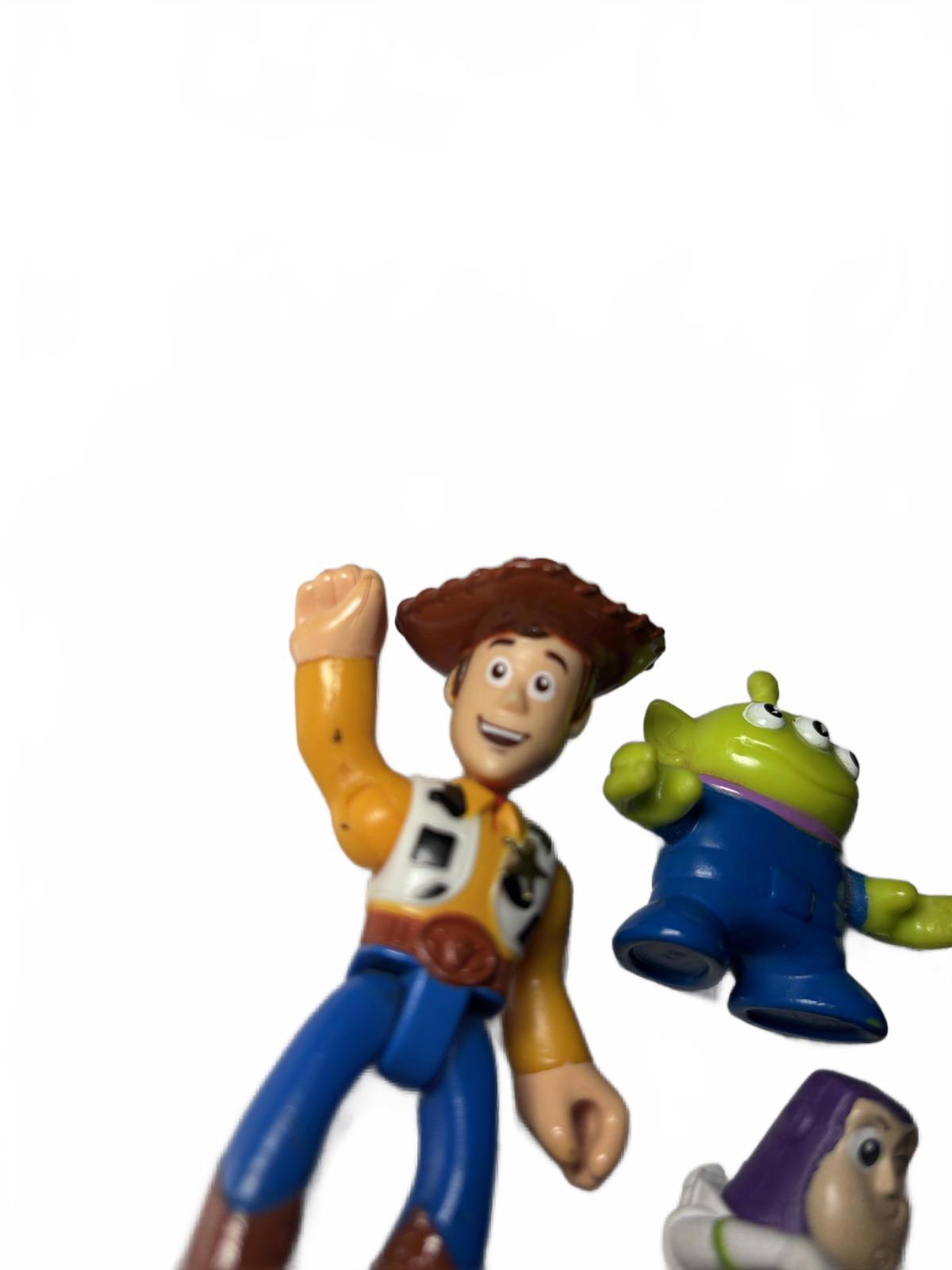 DISNEY Pixar TOY STORY Sheriff WOODY Buzz Plastic Action FIGURES Toys