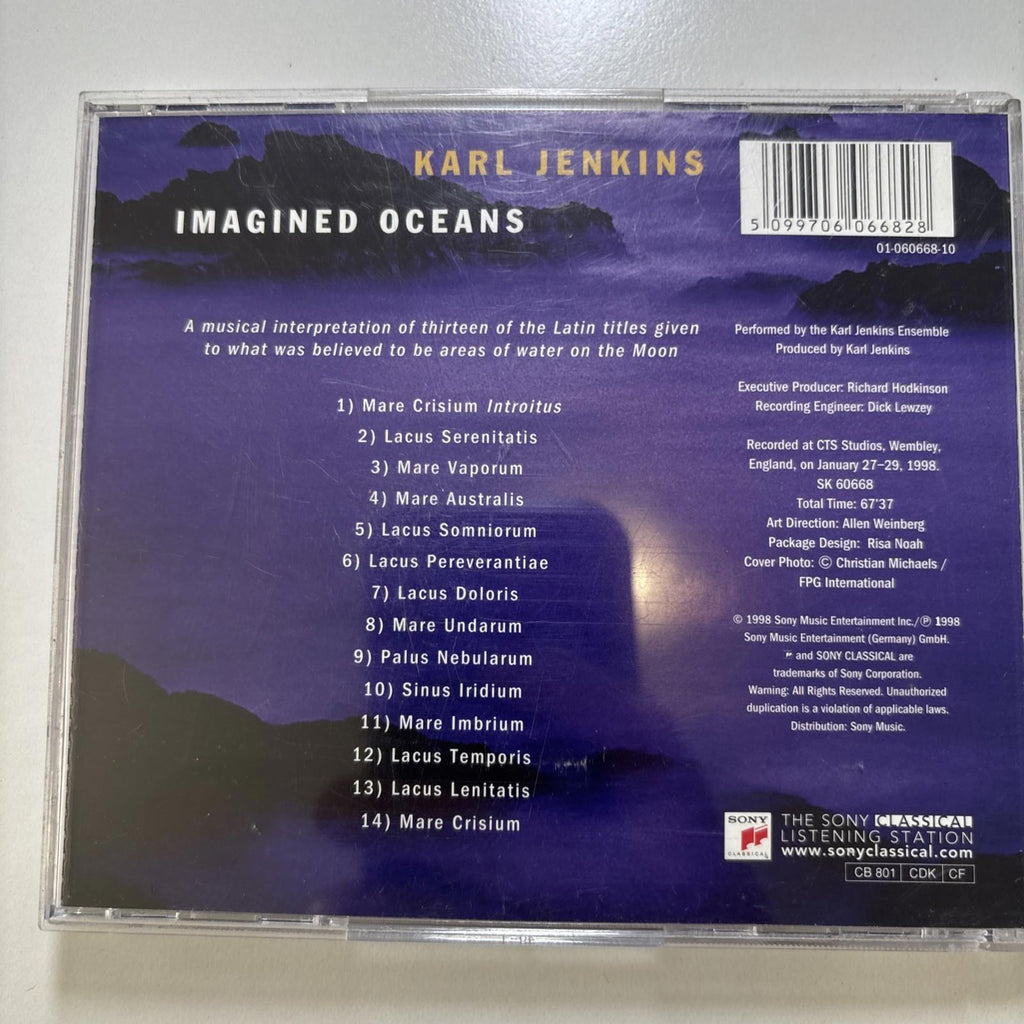 Karl Jenkins Imagined Oceans - Karl Jenkins (CD) Album - Come Sell Nearly Anything