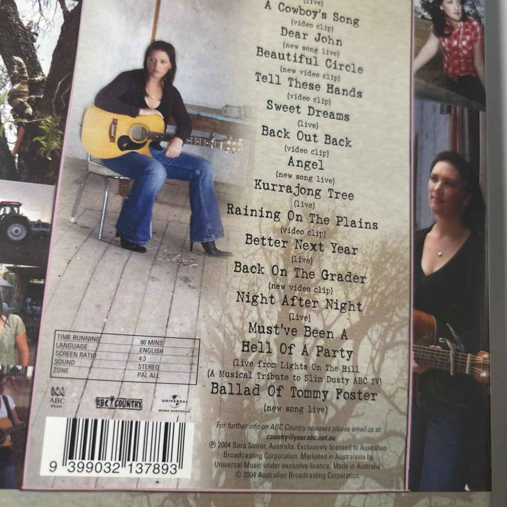 SARA STORER - STORIES TO TELL  ( DVD , ALL REGION )