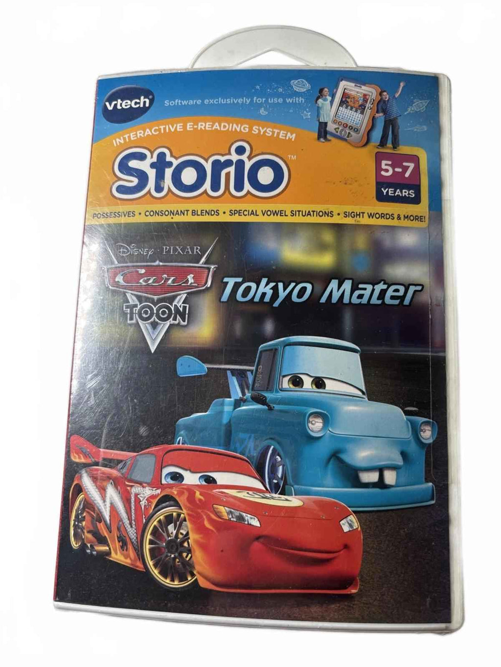 NEW (Sealed) DISNEY VTECH STORIO Cars 2 TOKYO MATER Interactive Reading Games AU