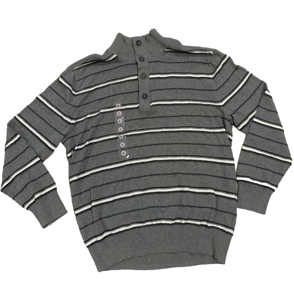 Colorado New Wool Blend Grey Jumper Size XL Knit Sweater High Neck Pullover - Come Sell Nearly Anything