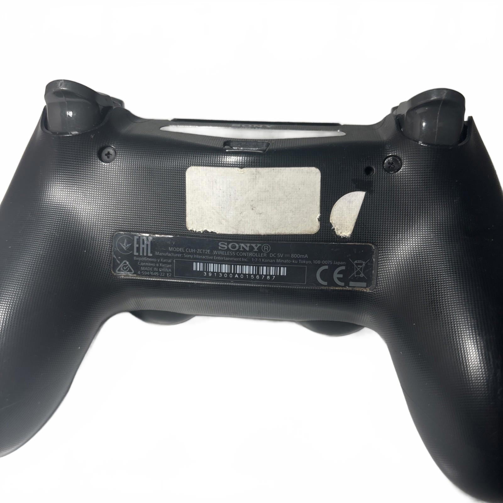 Sony PlayStation 4 PS4 Controller CUH-ZCT2E DualShock 4 Black Wireless Tested