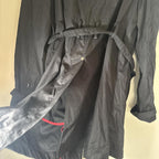 David and Goliath Men’s Size Large Trench Coat Jacket Vintage Y2K Size L - Come Sell Nearly Anything