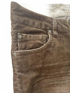 Old Khaki Women's Corduroy Pants Size Waist 40cm - Come Sell Nearly Anything