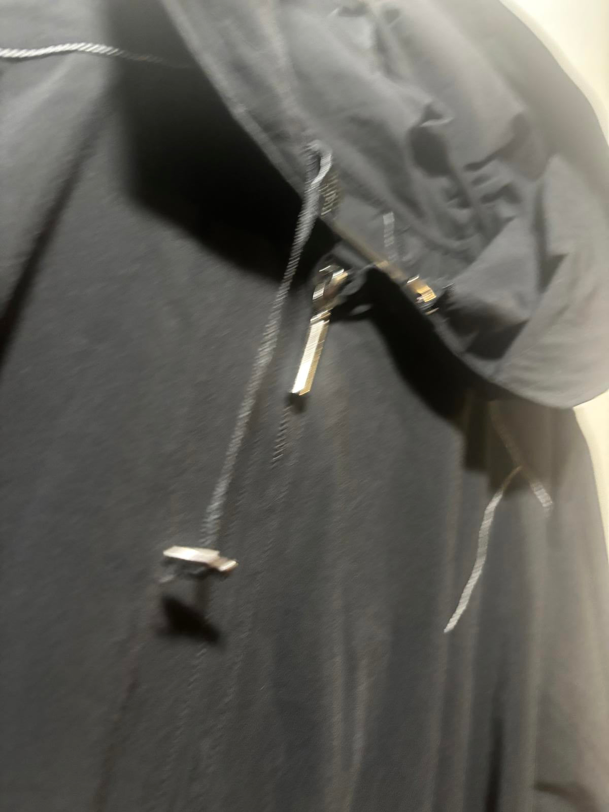 Black Long Hooded Women's Outerwear Coat Size 14 - Come Sell Nearly Anything