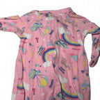 Tradie Baby Sleepwear Pink Size 0000 Rainbow Print Footed Pajamas