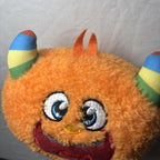 Australian Fundraising Orange Monty the Monster 4" Soft Toy Preloved